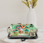 Kate McEnroe New York Groovy Vintage Kitsch Mod Girl Atomic Cat Kisslock Coin PurseCoin PursesDJHqh0yWWL