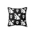 Kate McEnroe New York Halloween Bat And Skull Pillow Case Throw Pillow Covers 16" × 16" 3549431872