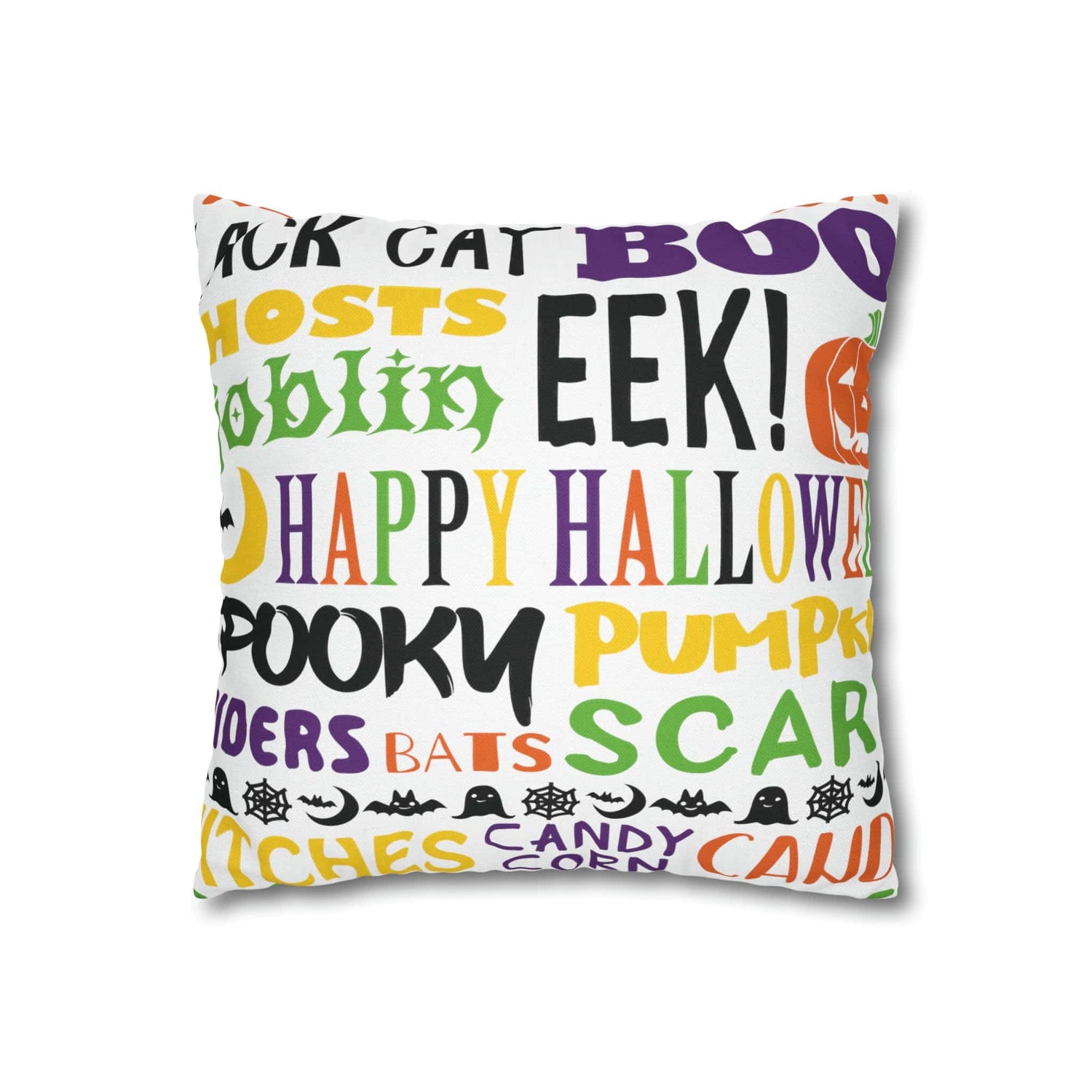 Kate McEnroe New York Halloween Throw Pillow Cover, Trick or Treat, Spooky Witches Haunted House Accent Pillow, Country Farmhouse Home Decor GiftThrow Pillow Covers46724660616554989546