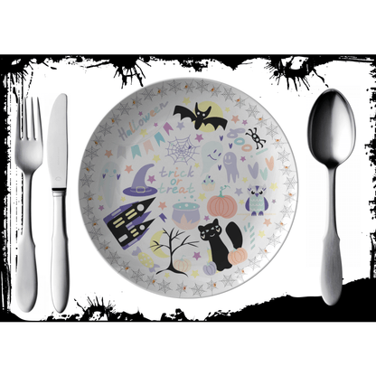 Kate McEnroe New York Halloween Trick or Treat 10" Dinner Plate Plates Single P20-HAL-TRTR-1