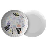 Kate McEnroe New York Halloween Trick or Treat 10" Dinner PlatePlatesP20 - HAL - TRTR - 1