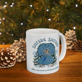 Kate McEnroe New York Haynes Sisters White Christmas Movie Mug Vintage Kitsch 1954 Wallace And Davis HolidayMugs18888789703066694942