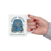 Kate McEnroe New York Haynes Sisters White Christmas Movie Mug Vintage Kitsch 1954 Wallace And Davis HolidayMugs18888789703066694942
