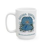 Kate McEnroe New York Haynes Sisters White Christmas Movie Mug Vintage Kitsch 1954 Wallace And Davis HolidayMugs18888789703066694942