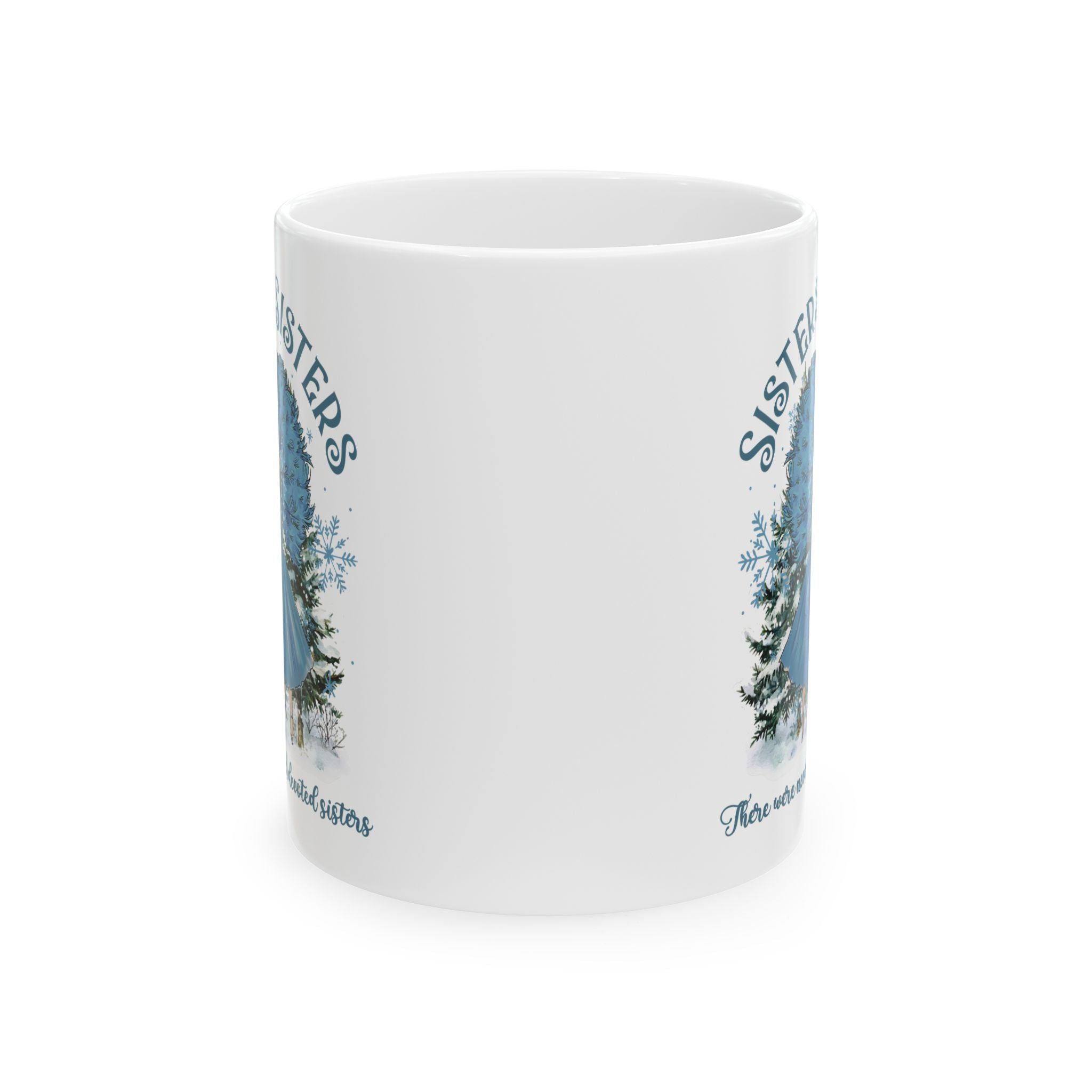 Kate McEnroe New York Haynes Sisters White Christmas Movie Mug Vintage Kitsch 1954 Wallace And Davis HolidayMugs33290584617172717773