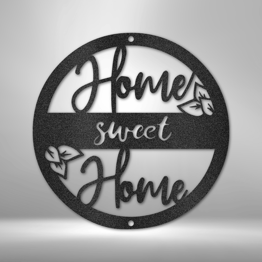 Kate McEnroe New York Home Sweet Home Metal Sign Metal Wall Art Black / 15 SO-5505037