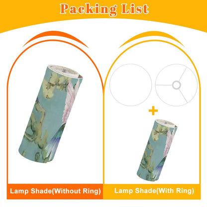 Kate McEnroe New York Hummingbird Almond Blossom Floral Drum Lamp ShadeLamp Shades2G3q01Xwzu