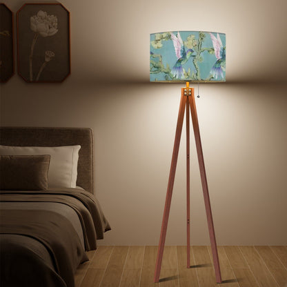 Kate McEnroe New York Hummingbird Almond Blossom Floral Drum Lamp ShadeLamp Shades2G3q01Xwzu