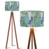 Kate McEnroe New York Hummingbird Almond Blossom Floral Tripod Floor LampTripod Floor LampsJSv9Y5etEd