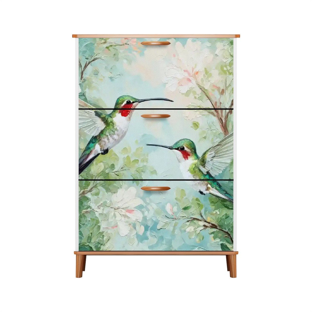 Kate McEnroe New York Hummingbird Floral Shoe CabinetShoe Storagetq0WfCFp1x