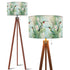 Kate McEnroe New York Hummingbird Floral Watercolor Tripod Floor LampTripod Floor LampsMdkrELUl6B