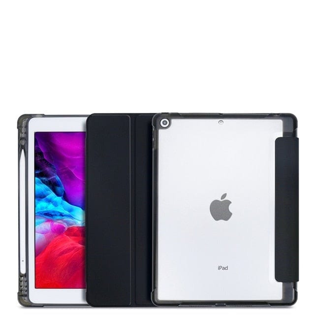 Kate McEnroe New York iPad Case With Pencil Holder For Pro 11 2021 Tablet Computer Docks & Stands Black 3 / Pro 11 2021 44370073-black-3-pro-11-2021