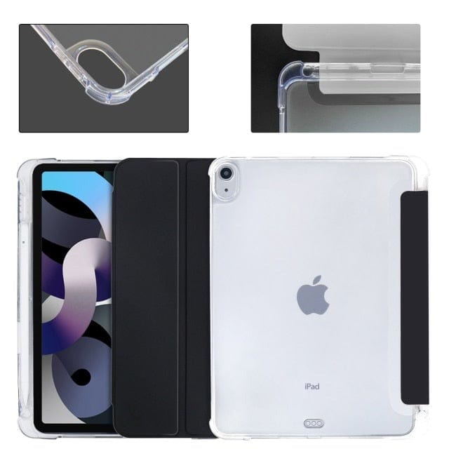 Kate McEnroe New York iPad Case With Pencil Holder For Pro 11 2021 Tablet Computer Docks & Stands Black 4 / Pro 11 2021 44370073-black-4-pro-11-2021
