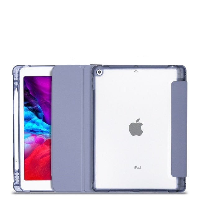 Kate McEnroe New York iPad Case With Pencil Holder For Pro 11 2021 Tablet Computer Docks & Stands Lavender 3 / Pro 11 2021 44370073-lavender-3-pro-11-2021