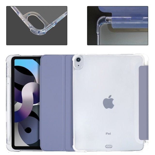 Kate McEnroe New York iPad Case With Pencil Holder For Pro 11 2021 Tablet Computer Docks & Stands Lavender 4 / Pro 11 2021 44370073-lavender-4-pro-11-2021