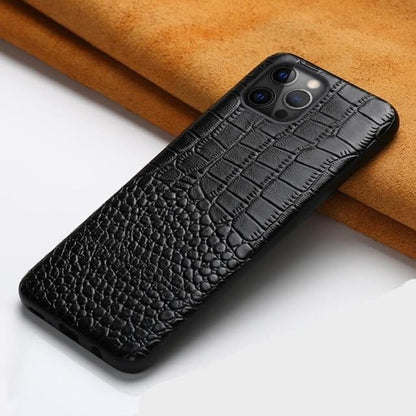 Kate McEnroe New York iPhone 14 Luxury Leather Phone Cases Mobile Phone Cases For iPhone 14 / Black IP14-LLPC-BK