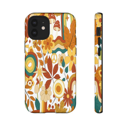 Kate McEnroe New York iPhone 70s Groovy Hippie Retro Tough Cases Phone Case iPhone 12 Mini / Glossy 12650381859286997979