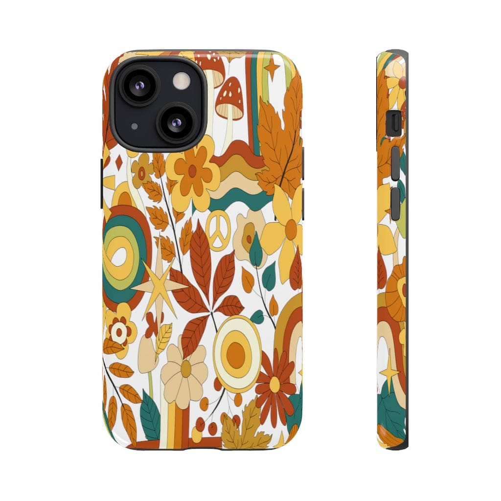 Kate McEnroe New York iPhone 70s Groovy Hippie Retro Tough Cases Phone Case iPhone 13 Mini / Glossy 30518877963138412599