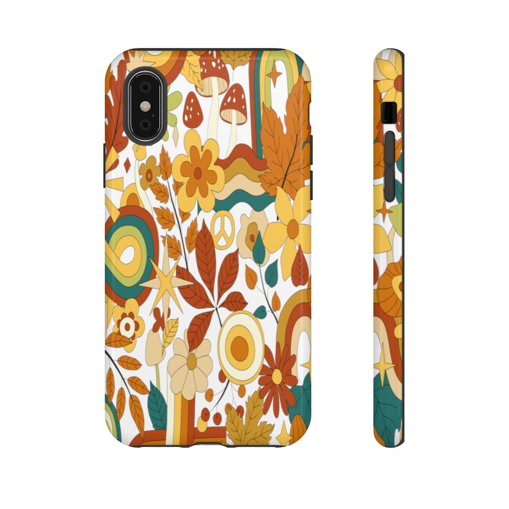 Kate McEnroe New York iPhone 70s Groovy Hippie Retro Tough Cases Phone Case iPhone X / Glossy 29015507994975164150