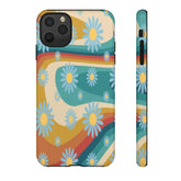 Kate McEnroe New York iPhone Mid Century Modern Retro Tough Phone CasesPhone Cases96598239410513139206