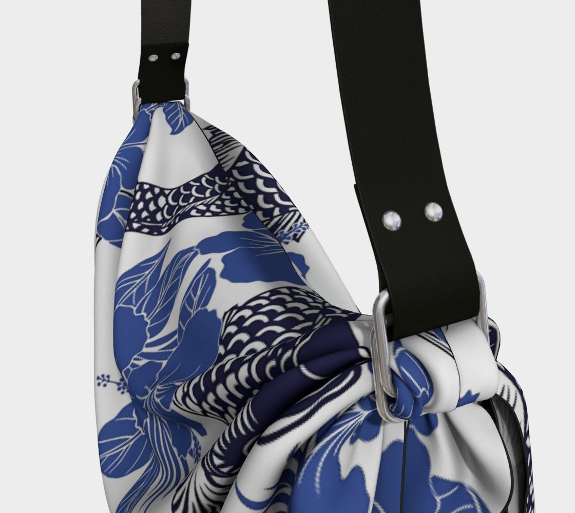 Kate McEnroe New York Japanese Koi Floral Origami Tote BagHandbags5493925|black|regular