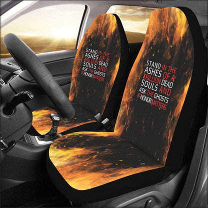 Kate McEnroe New York Jarvik Mass Effect Flames Car Seat Covers (Set of 2) Car Seat Covers One Size D6191162