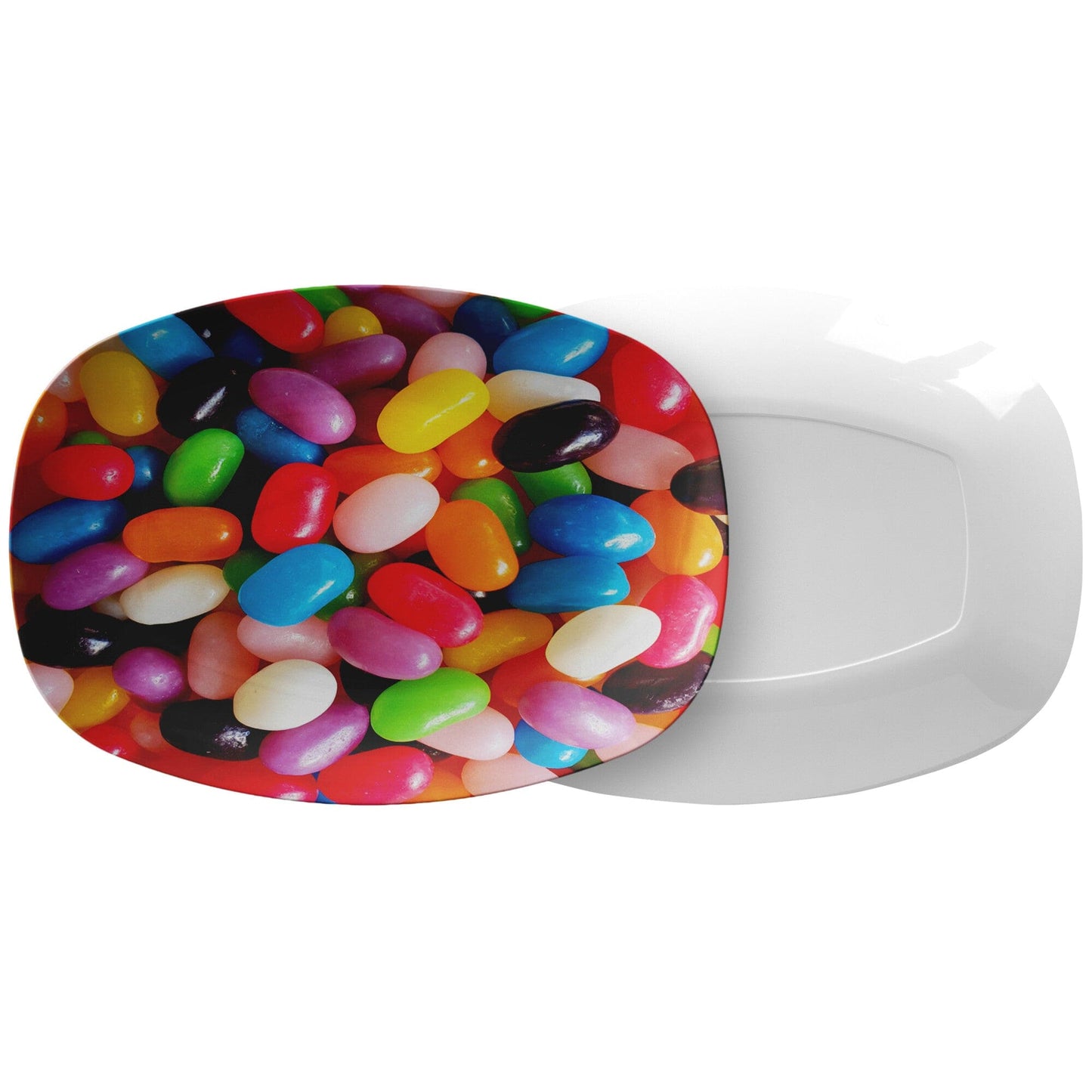 Kate McEnroe New York Jellybeans Candy Decorative Serving Platter Serving Platters 9727