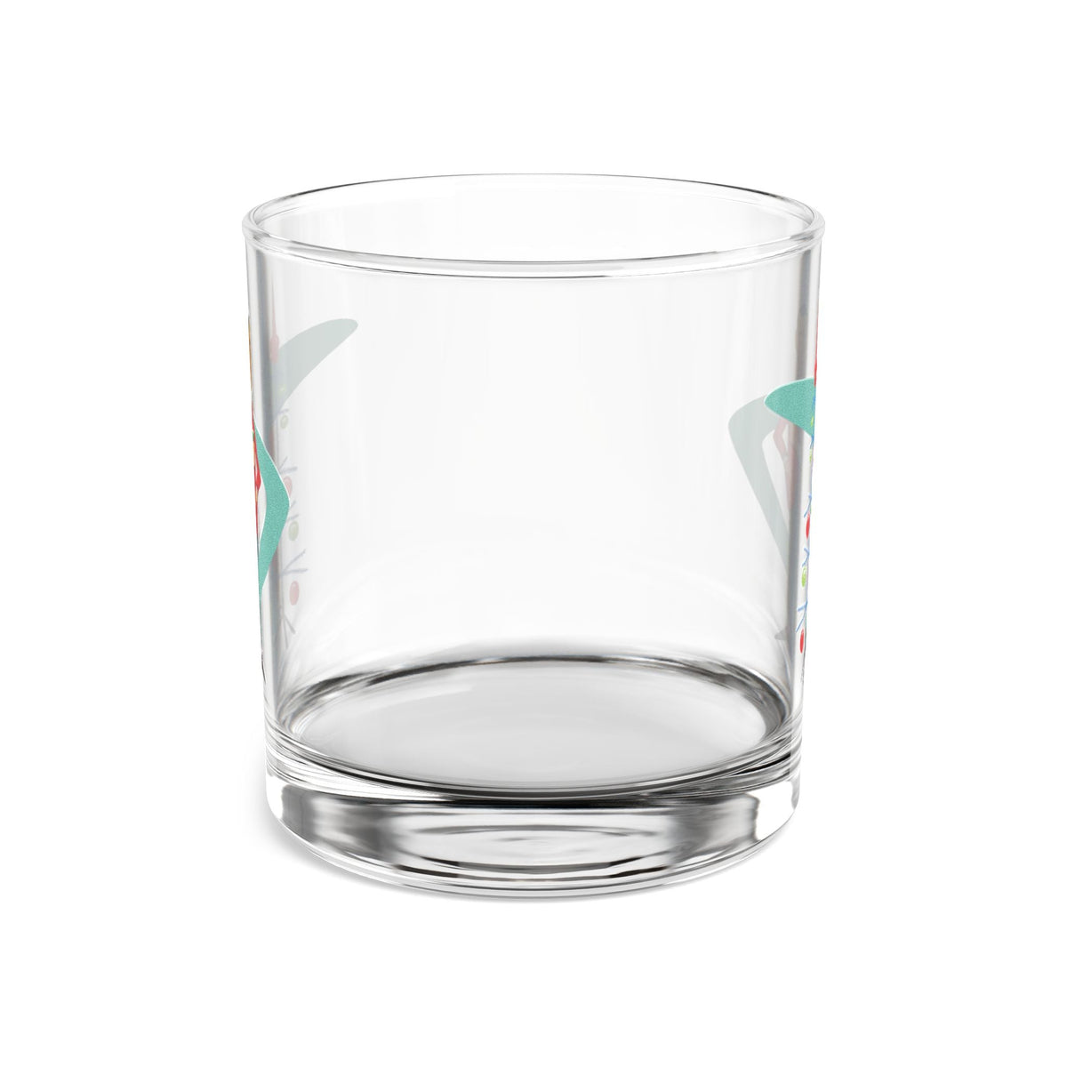 Kate McEnroe New York Kitsch Christmas 1950s Mid Century Modern Retro Rocks GlassWhiskey Glass29709452324100021893-4