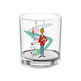 Kate McEnroe New York Kitsch Christmas 1950s Mid Century Modern Retro Rocks GlassWhiskey Glass29709452324100021893