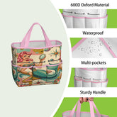Kate McEnroe New York Kitschy 1950s Retro MCM Mermaid Atomic Starburst Garden Tool BagGarden Tool Bagx3coQPSGxR