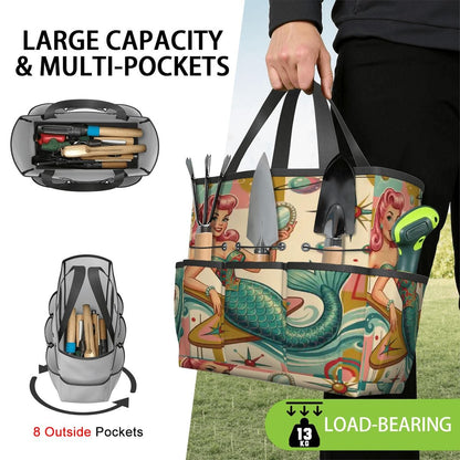 Kate McEnroe New York Kitschy 1950s Retro MCM Mermaid Atomic Starburst Garden Tool BagGarden Tool Bagy67KnRAR2t