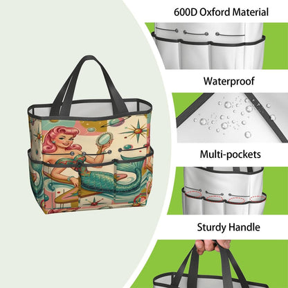 Kate McEnroe New York Kitschy 1950s Retro MCM Mermaid Atomic Starburst Garden Tool BagGarden Tool Bagy67KnRAR2t