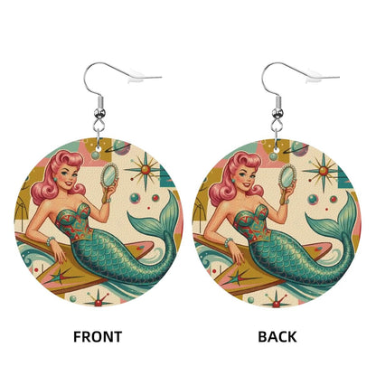Kate McEnroe New York Kitschy 1950s Retro Mermaid Atomic Starburst EarringsEarringsPLaZXzEj8M