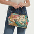 Kate McEnroe New York Kitschy 1950s Retro Mermaid Atomic Starburst Kiss Lock HandbagCrossbody BagsD3282730