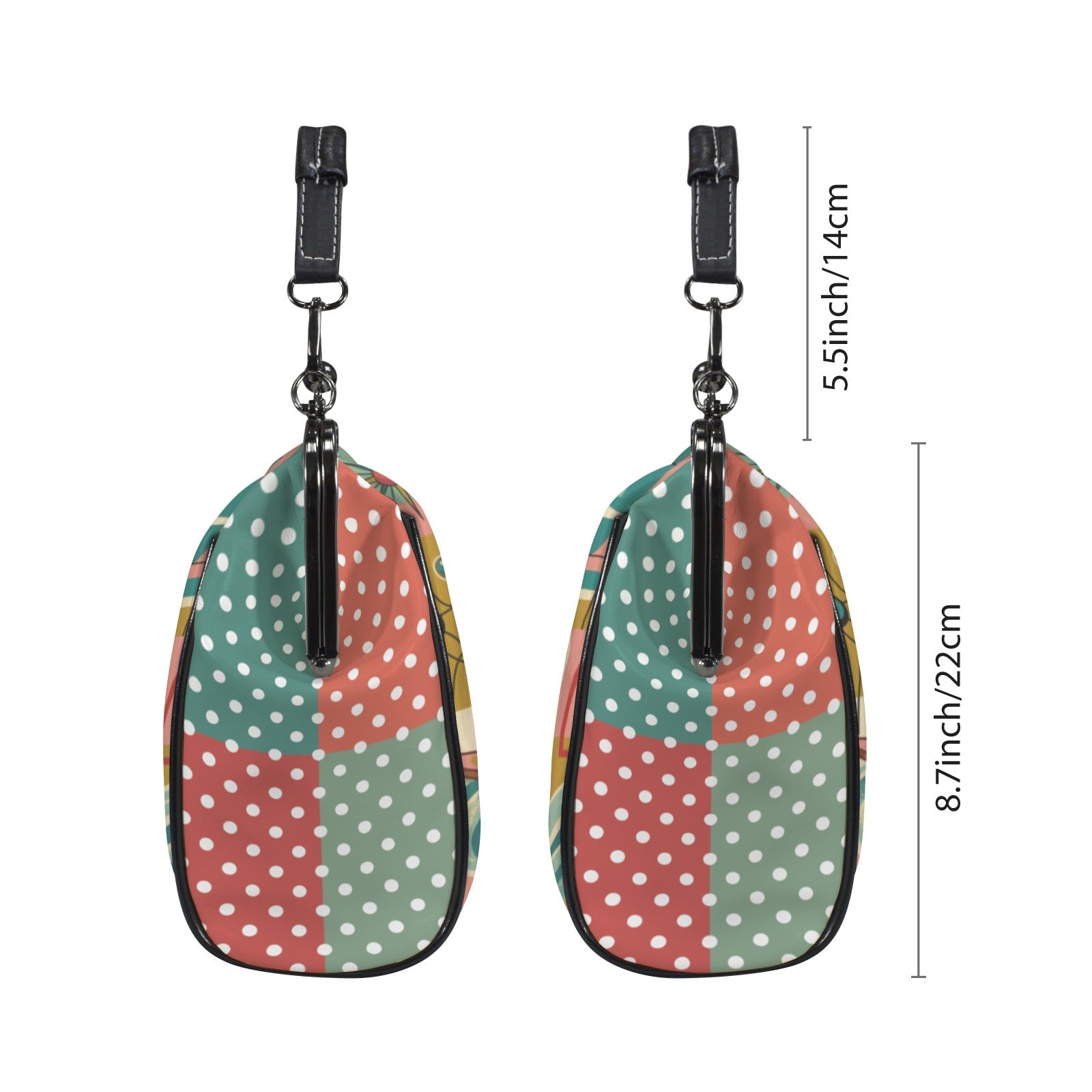 Kate McEnroe New York Kitschy 1950s Retro Mermaid Atomic Starburst Kiss Lock HandbagCrossbody BagsD3282730