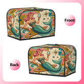 Kate McEnroe New York Kitschy 1950s Retro Mermaid Atomic Starburst Toaster CoverToaster CoversoyaTQpD1mm