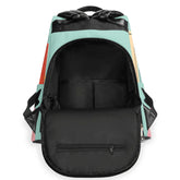 Kate McEnroe New York Kitschy Atomic Cat Backpack, Mid Century Modern Travel CarryallBackpacksN2M56QVN-1