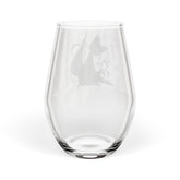 Kate McEnroe New York Kitschy Atomic Cat Boomerang Starburst Wine GlassWine Glasses18934908465852436384