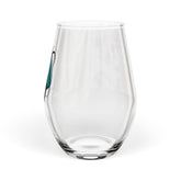 Kate McEnroe New York Kitschy Atomic Cat Boomerang Starburst Wine GlassWine Glasses18934908465852436384