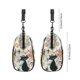 Kate McEnroe New York Kitschy Atomic Cat Kiss Lock Handbag, Retro MCM Crossbody PurseCrossbody BagsD3323102