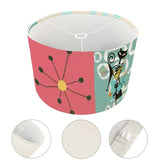Kate McEnroe New York Kitschy Atomic Cat Martini 1950s Retro Drum Lamp ShadeLamp ShadesyhBsZlbE9U