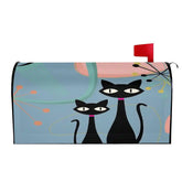 Kate McEnroe New York Kitschy Atomic Cat Mid Century Modern Magnetic Mailbox CoverGarden DecorXVbGz7zjmI