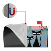 Kate McEnroe New York Kitschy Atomic Cat Mid Century Modern Magnetic Mailbox CoverGarden DecorXVbGz7zjmI