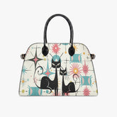 Kate McEnroe New York Kitschy Atomic Cat Mid Century Modern Starburst Satchel HandbagHandbagsb9u7khum_001