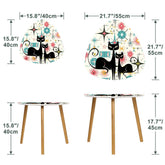 Kate McEnroe New York Kitschy Atomic Cat Sputnik Starburst Retro 50s Nesting TablesNesting TablesEAD38gIBAe