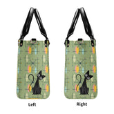 Kate McEnroe New York Kitschy Atomic Cat Starburst Mid Century Modern Retro SatchelHandbagsN67MMDXW-1