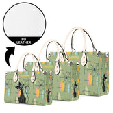 Kate McEnroe New York Kitschy Atomic Cat Starburst Mid Century Modern Retro SatchelHandbagsN67MMDXW-4