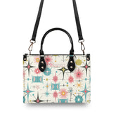 Kate McEnroe New York Kitschy Atomic Cat Starburst Satchel, Mid Century Modern HandbagHandbagsY5759KLW-1