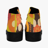Kate McEnroe New York Kitschy Floral Ankle Boots, Groovy 70s Flower Power Women&