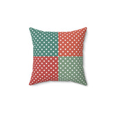 Kate McEnroe New York Kitschy Mermaid Retro Polka Dots Mid Century Modern Throw PillowThrow Pillows32285181844658160822